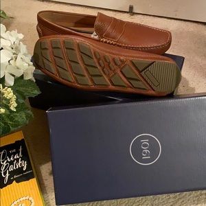 1901 Nordstrom Brown Leather Loafers